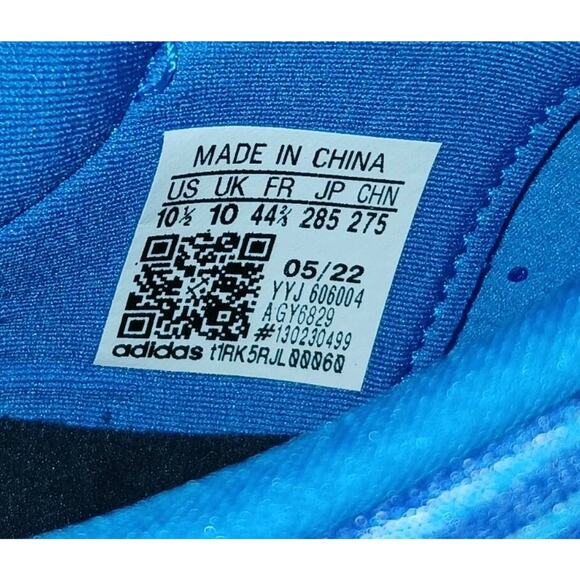 New Adidas The Road Shoes Men's Size 10.5 Blue Rush Cycling Road Shoes GY6829 - Picture 7 of 9